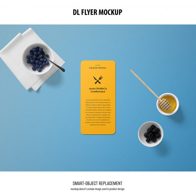 Dl Flyer Mockup Psd