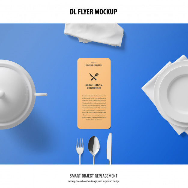 Dl Flyer Mockup Psd