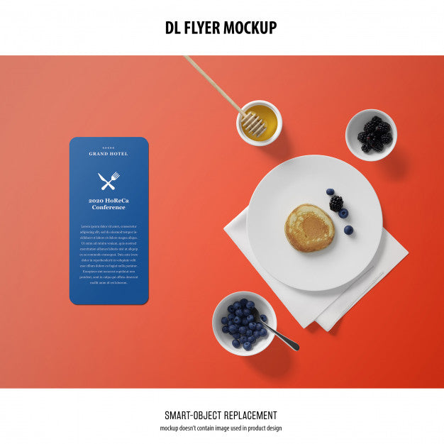 Dl Flyer Mockup Psd