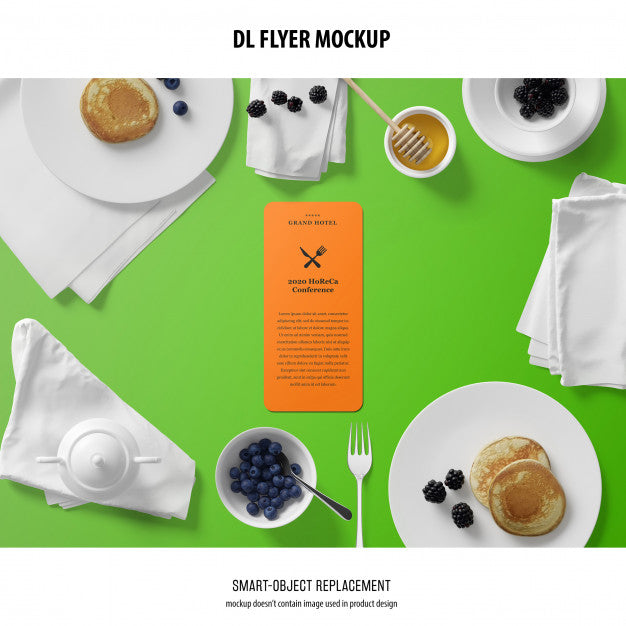 Dl Flyer Mockup Psd