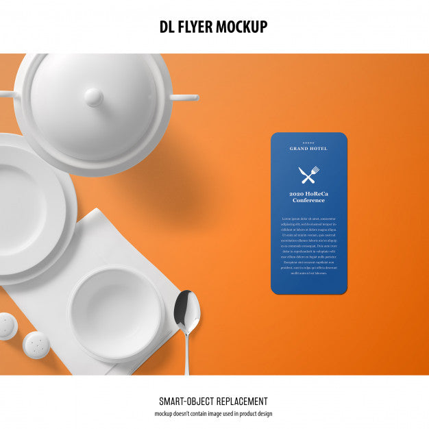 Dl Flyer Mockup Psd