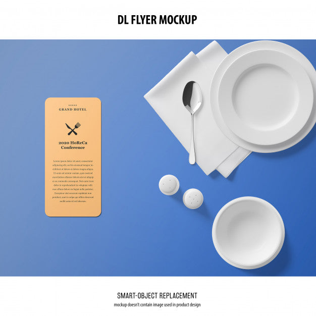 Dl Flyer Mockup Psd