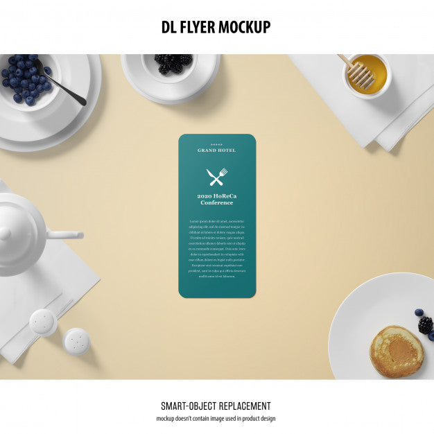 Dl Flyer Mockup Psd