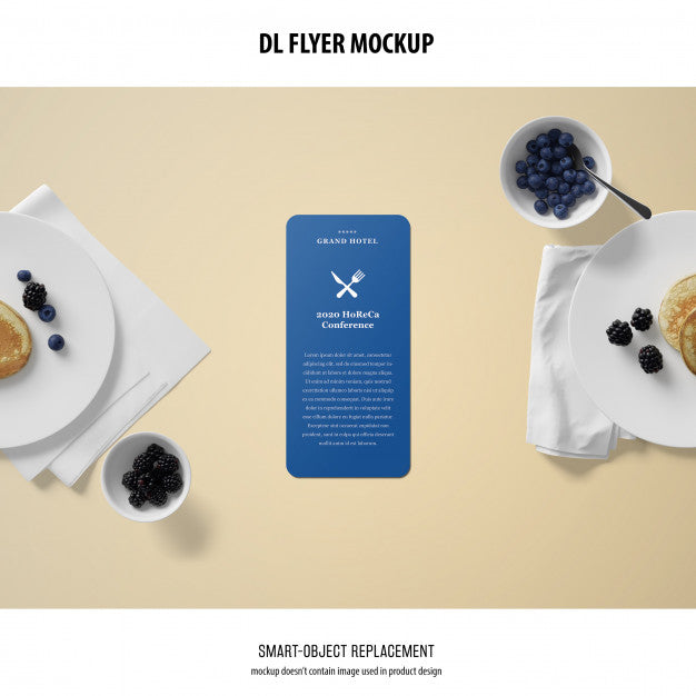 Dl Flyer Mockup Psd