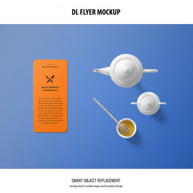 Dl Flyer Mockup Psd