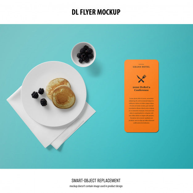 Dl Flyer Mockup Psd