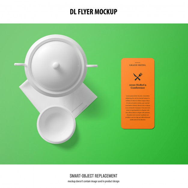 Dl Flyer Mockup Psd