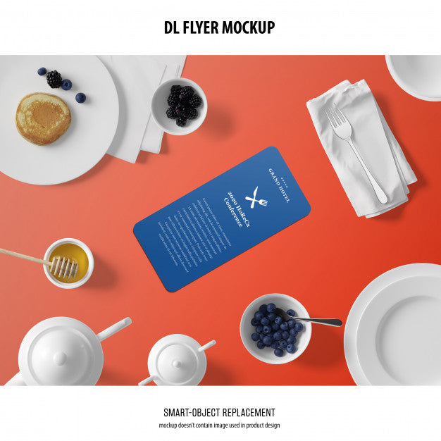 Dl Flyer Mockup Psd
