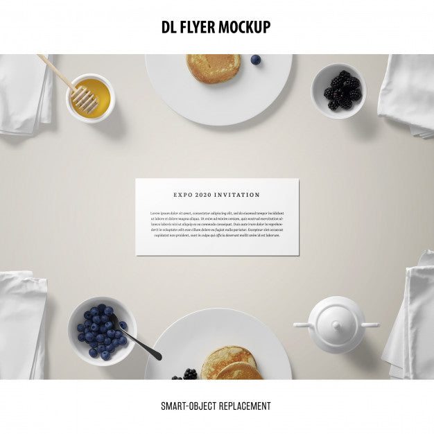 Dl Flyer Mockup Psd