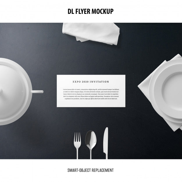 Dl Flyer Mockup Psd