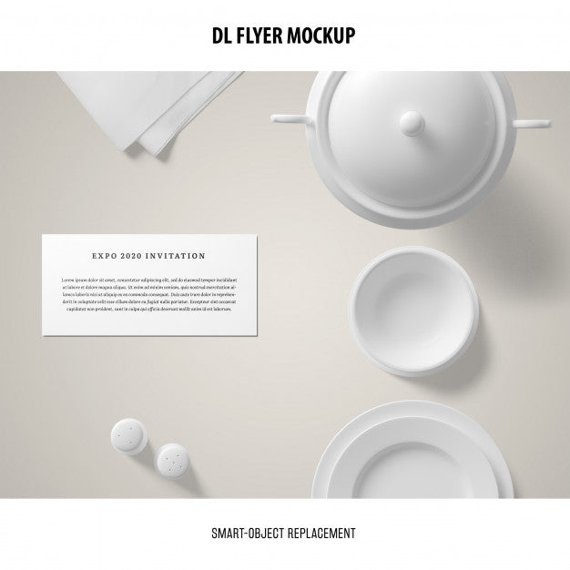 Dl Flyer Mockup Psd