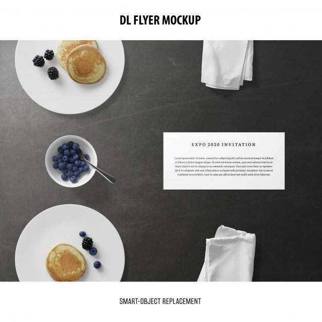 Dl Flyer Mockup Psd