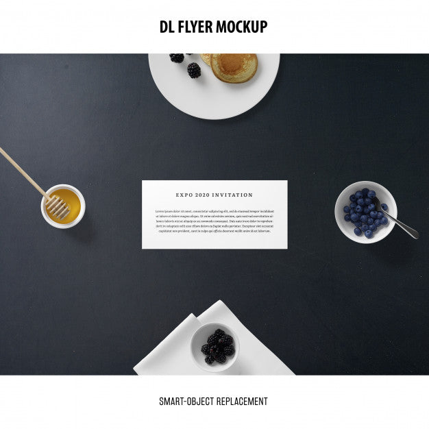 Dl Flyer Mockup Psd
