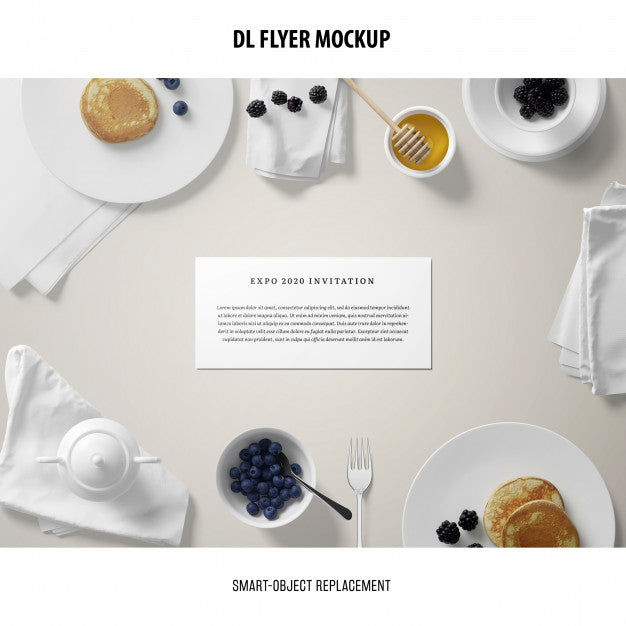 Dl Flyer Mockup Psd