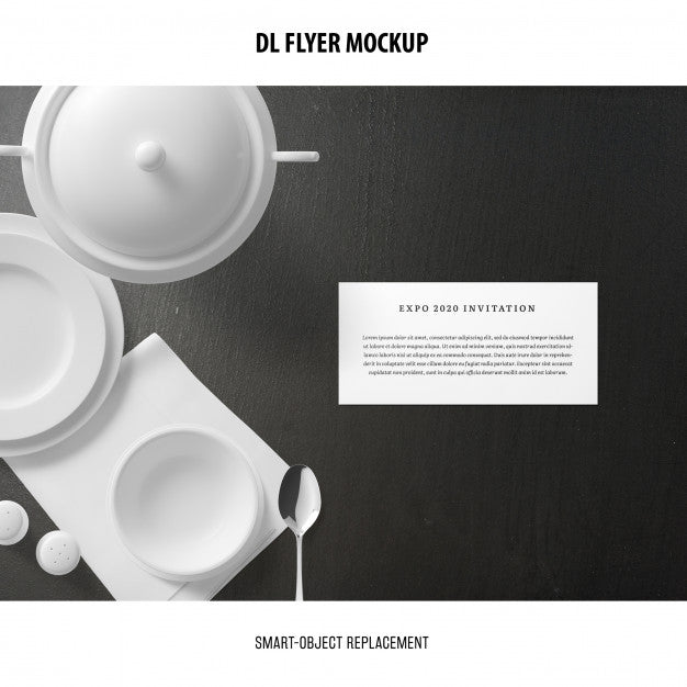 Dl Flyer Mockup Psd