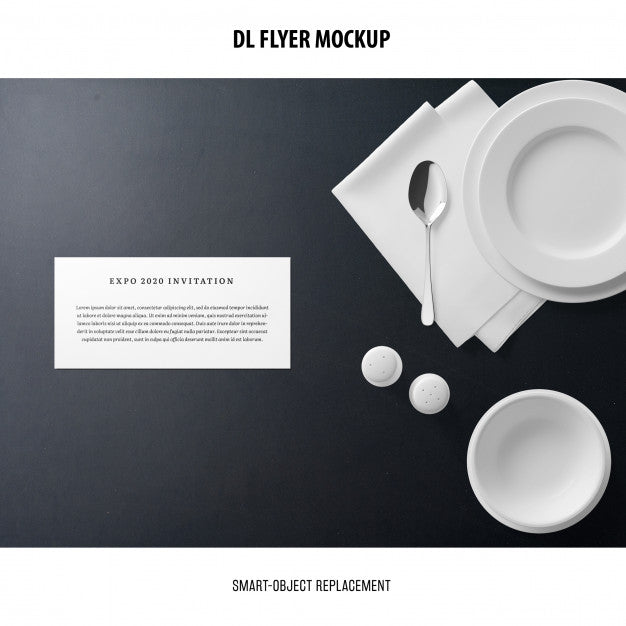 Dl Flyer Mockup Psd