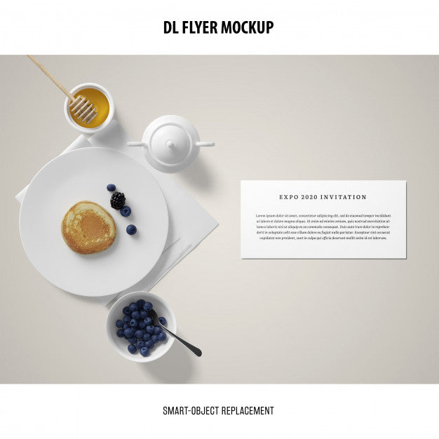 Dl Flyer Mockup Psd