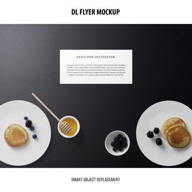 Dl Flyer Mockup Psd