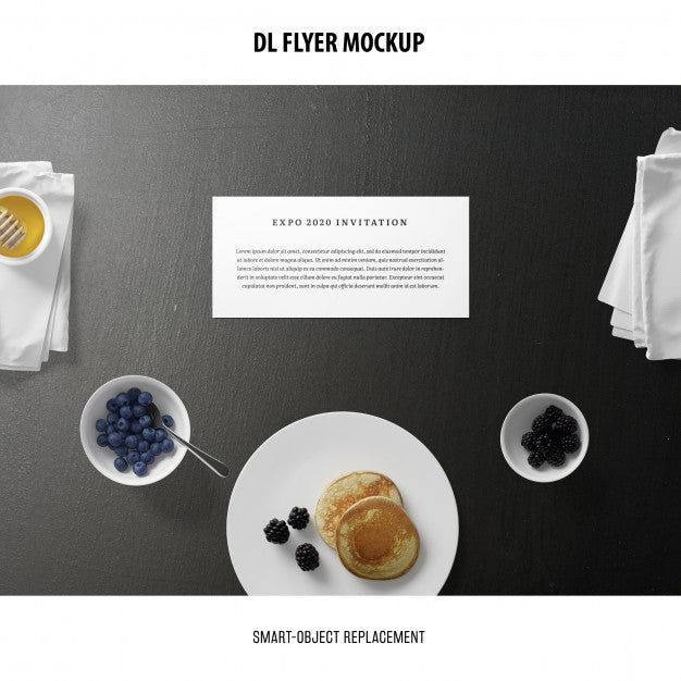 Dl Flyer Mockup Psd