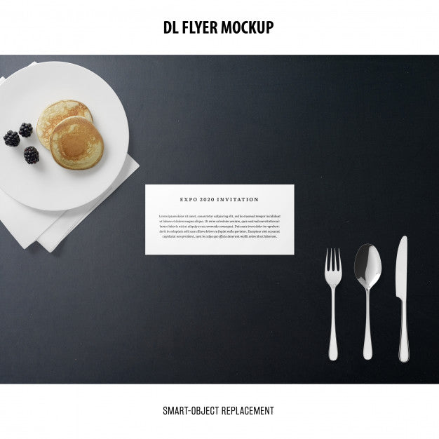 Dl Flyer Mockup Psd