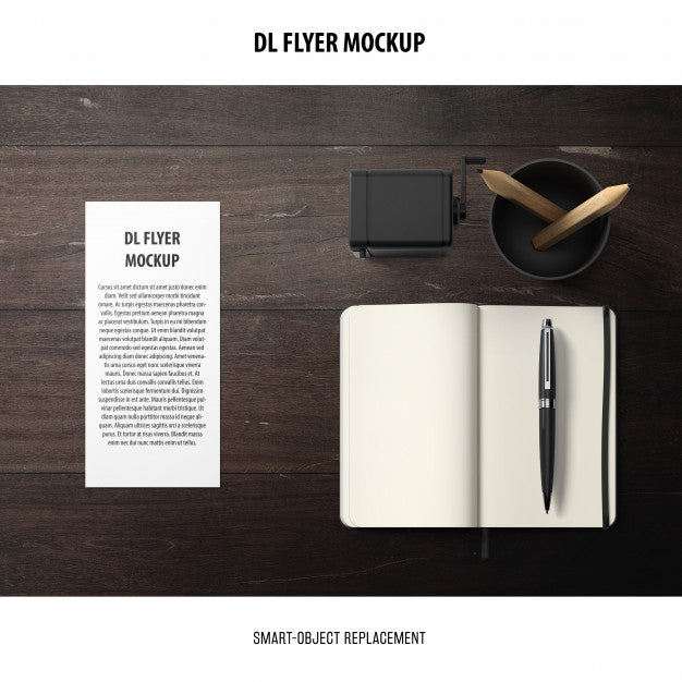 Dl Flyer Mockup Psd