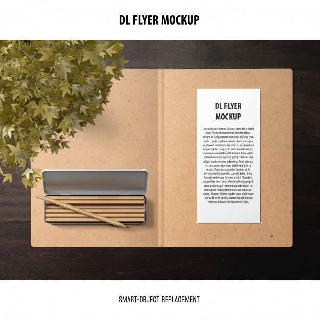 Dl Flyer Mockup Psd