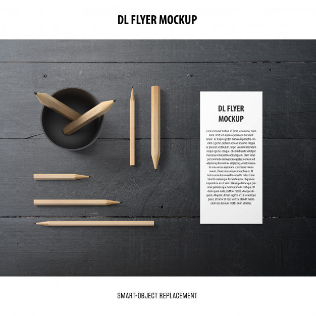 Dl Flyer Mockup Psd