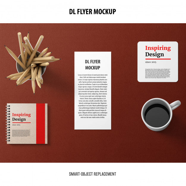 Dl Flyer Mockup Psd