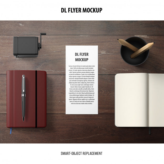 Dl Flyer Mockup Psd