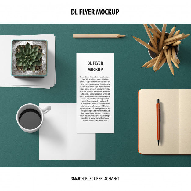 Dl Flyer Mockup Psd
