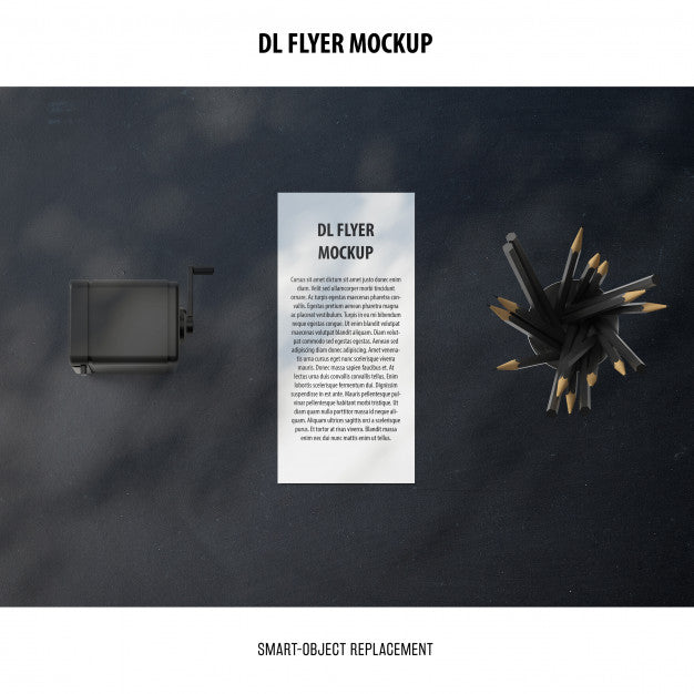 Dl Flyer Mockup Psd