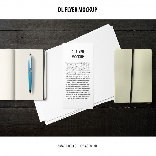 Dl Flyer Mockup Psd