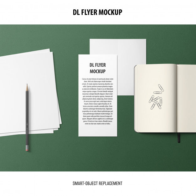 Dl Flyer Mockup Psd