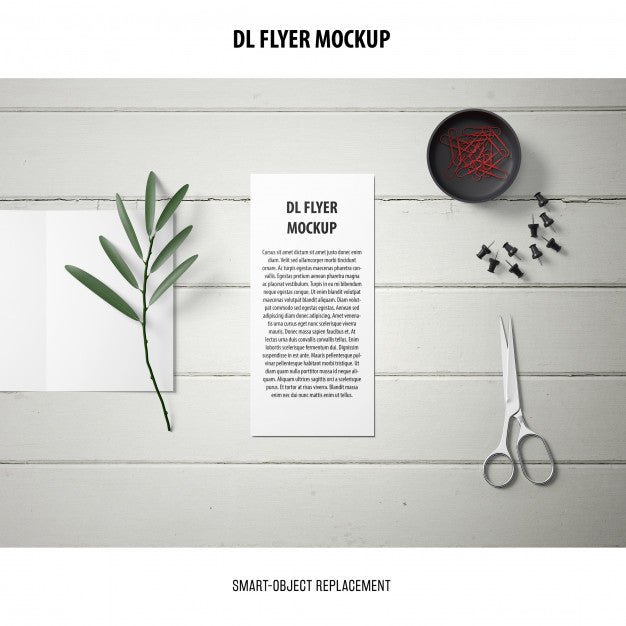 Dl Flyer Mockup Psd