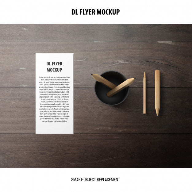 Dl Flyer Mockup Psd