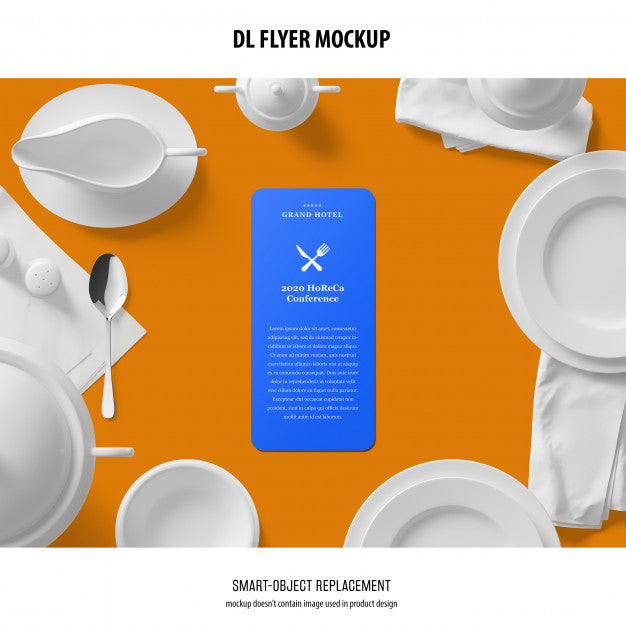Dl Flyer Mockup Psd
