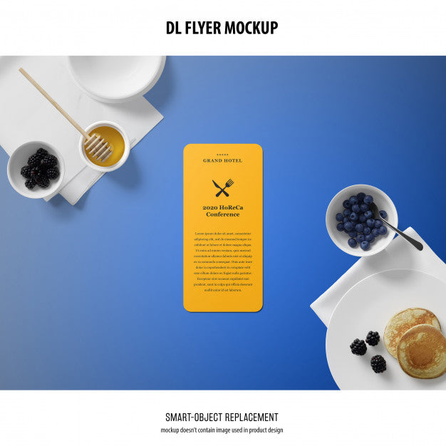 Dl Flyer Mockup Psd