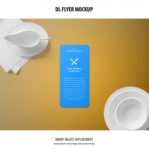 Dl Flyer Mockup Psd