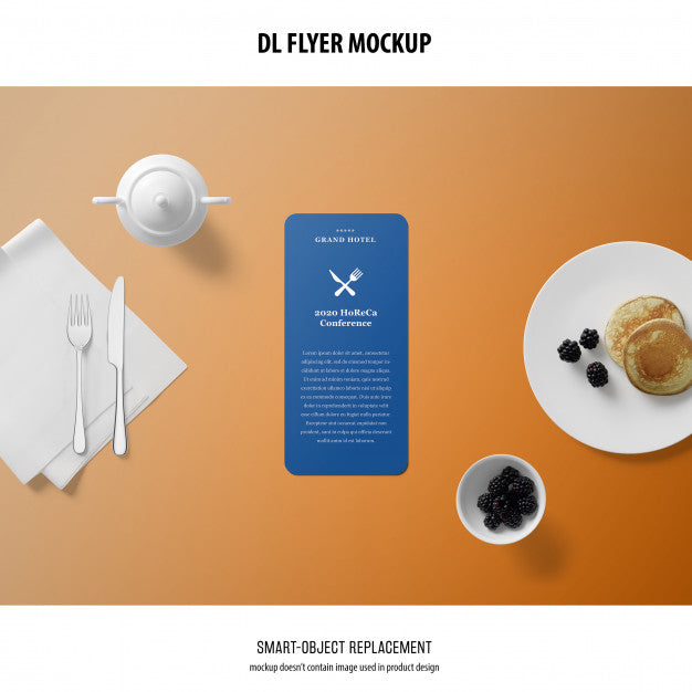 Dl Flyer Mockup Psd