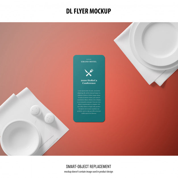 Dl Flyer Mockup Psd