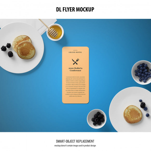 Dl Flyer Mockup Psd