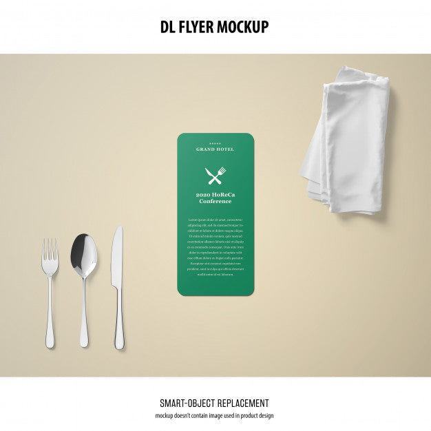 Dl Flyer Mockup Psd