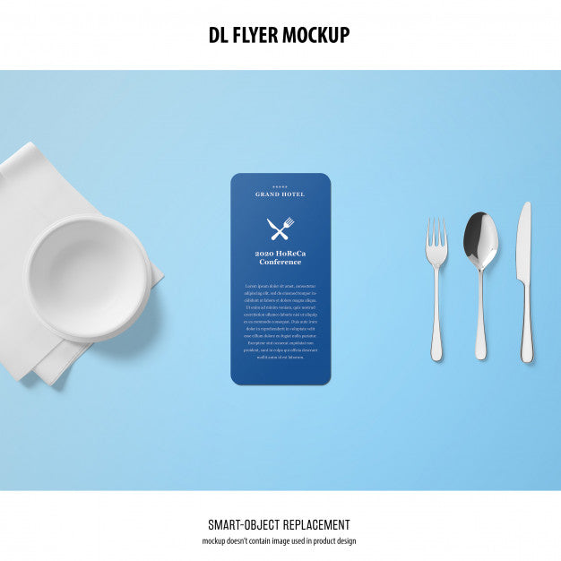 Dl Flyer Mockup Psd