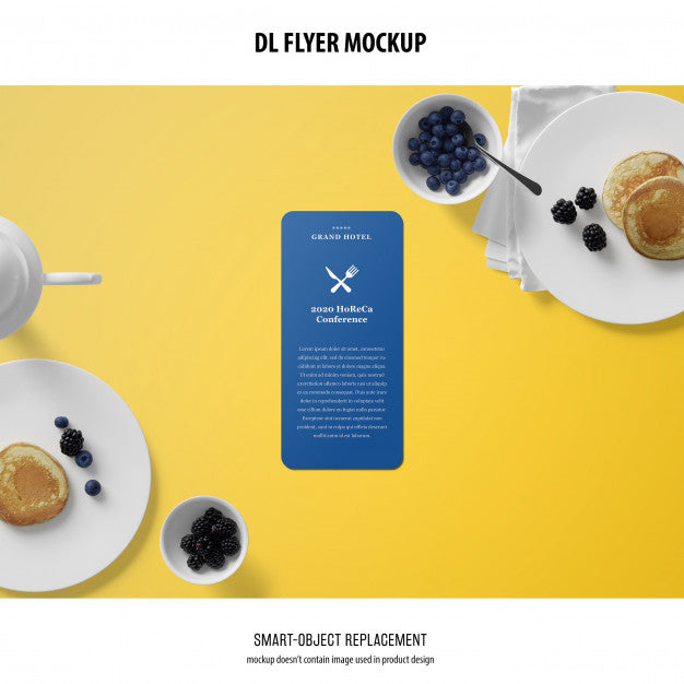 Dl Flyer Mockup Psd