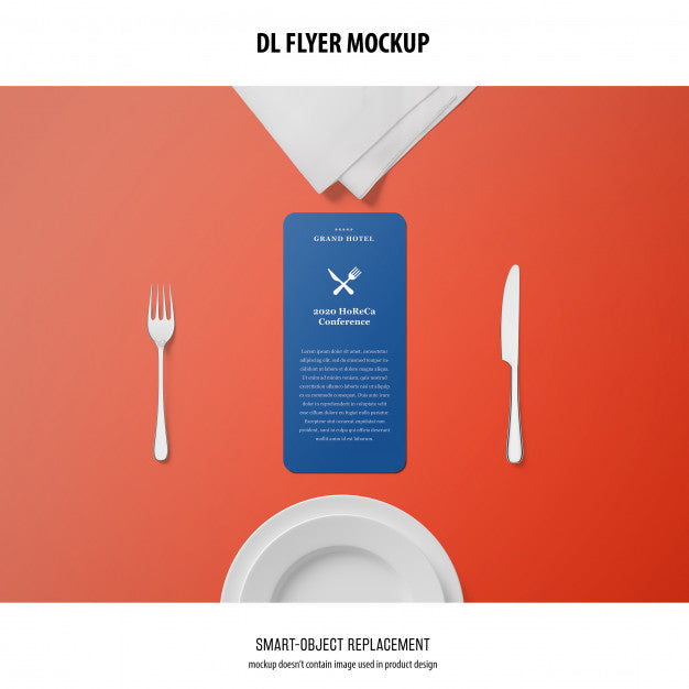 Dl Flyer Mockup Psd