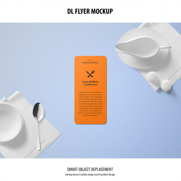 Dl Flyer Mockup Psd
