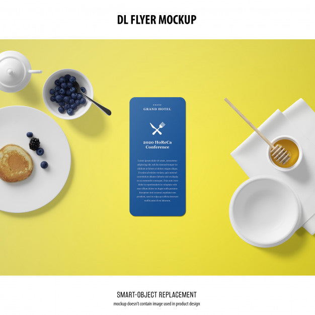 Dl Flyer Mockup Psd