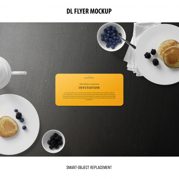 Dl Flyer Mockup Psd