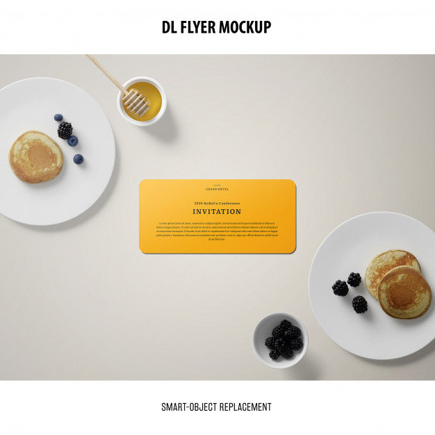Dl Flyer Mockup Psd