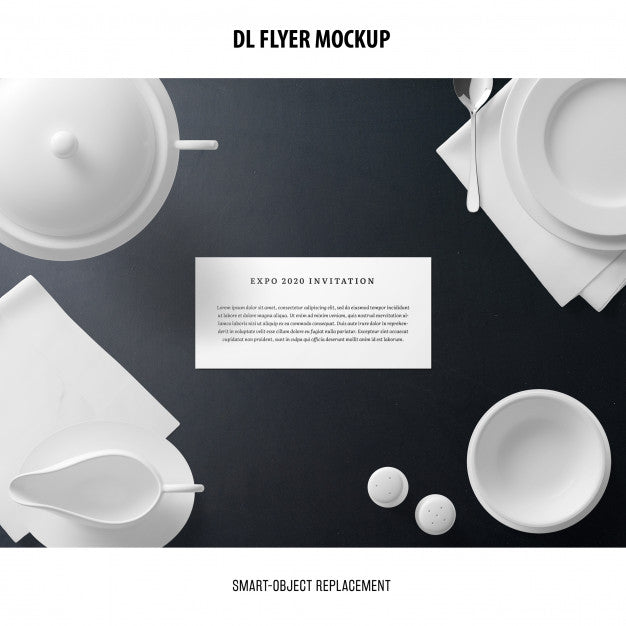 Dl Flyer Mockup Psd